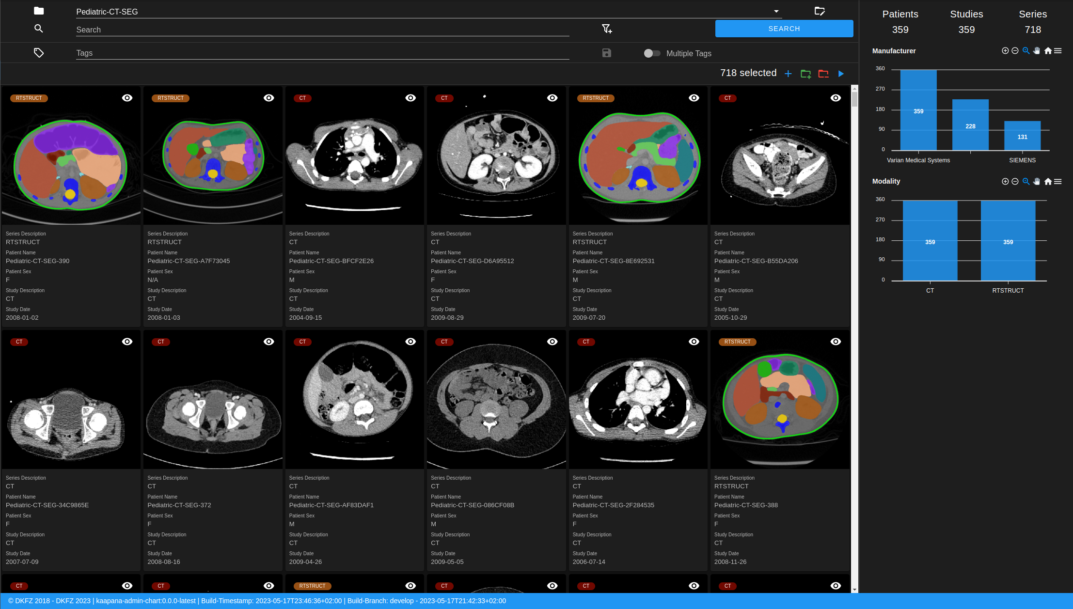 New Dataset UI